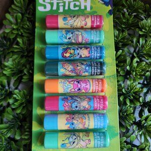 NWT New IOB Taste Beauty Disney's Stitch  Lip Balm 8 pack